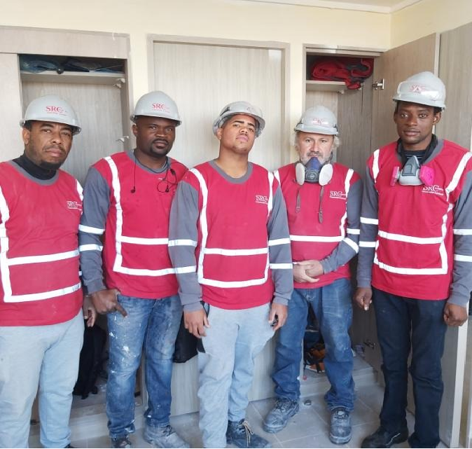 Equipo de terminaciones finas