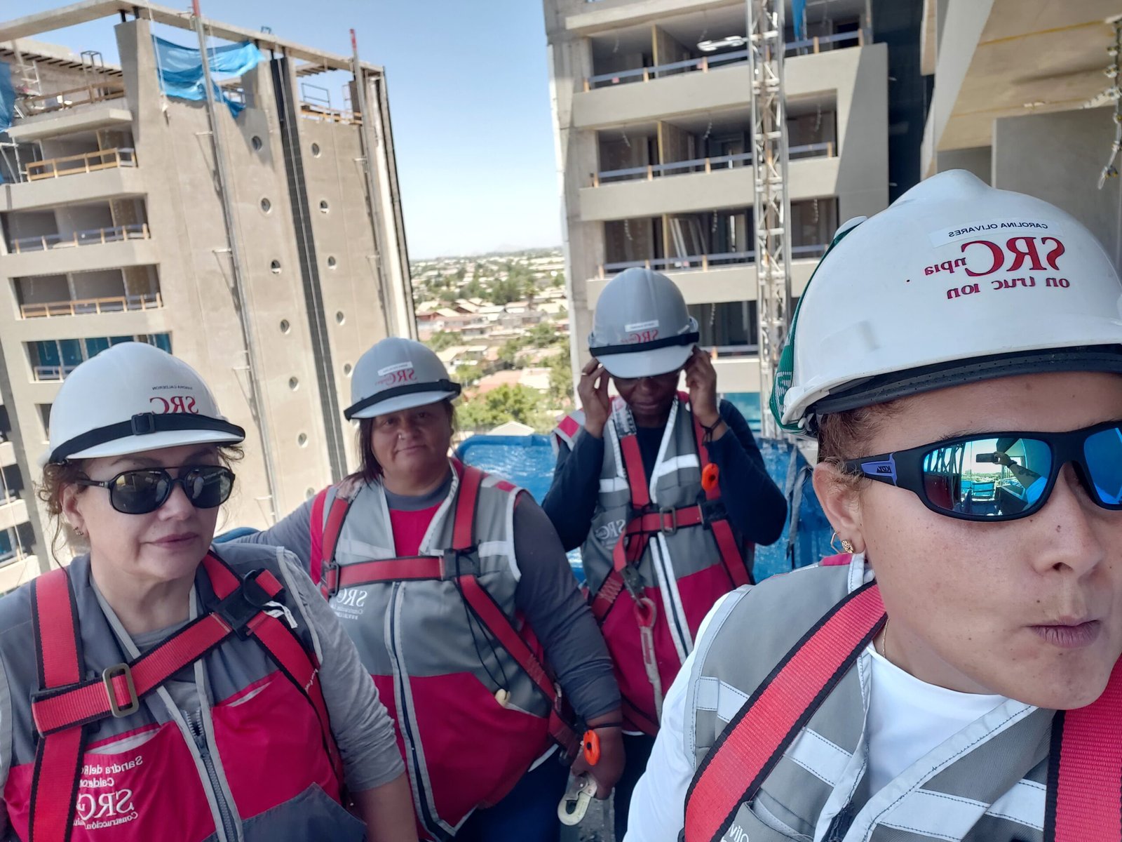 Limpieza de vidrios en altura